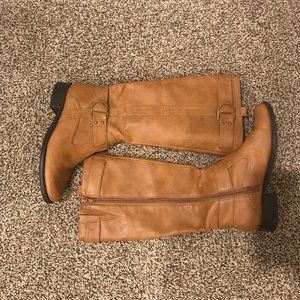 Aerosoles Tan Riding Boots